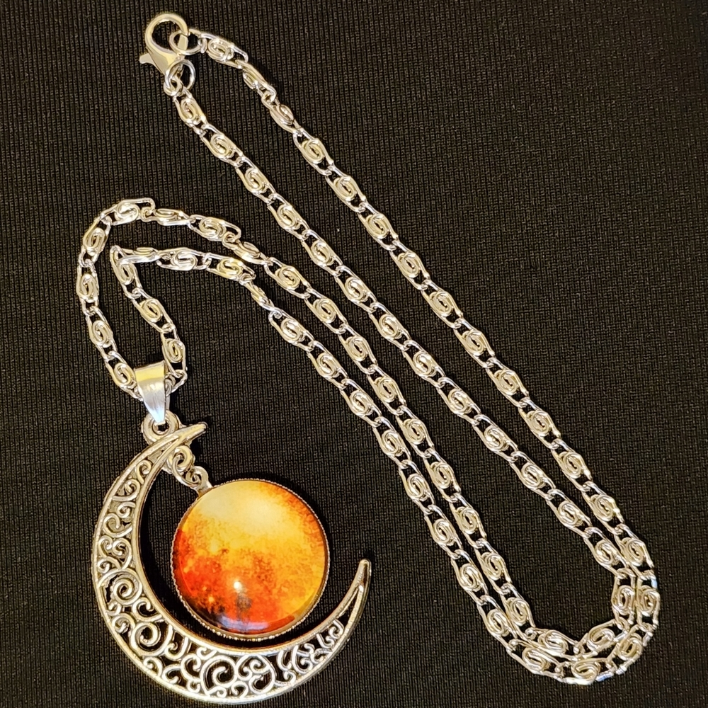 Over The Moon Necklace
